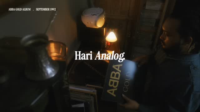 Hari Analog at Tumboh Coffee Joint with vinyl and CD session